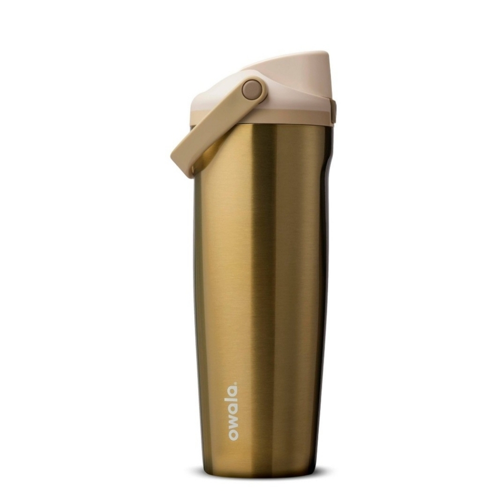 LIMITED EDITION🎄Owala Christmas / Holiday Edition 30 oz METALLIC GOLD